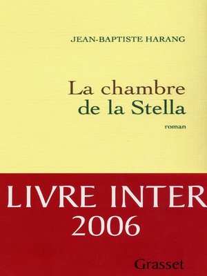 cover image of La chambre de la Stella